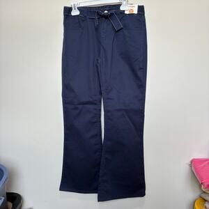 Gymboree Girls Navy Pants Size 12 Plus Straight Leg Classic